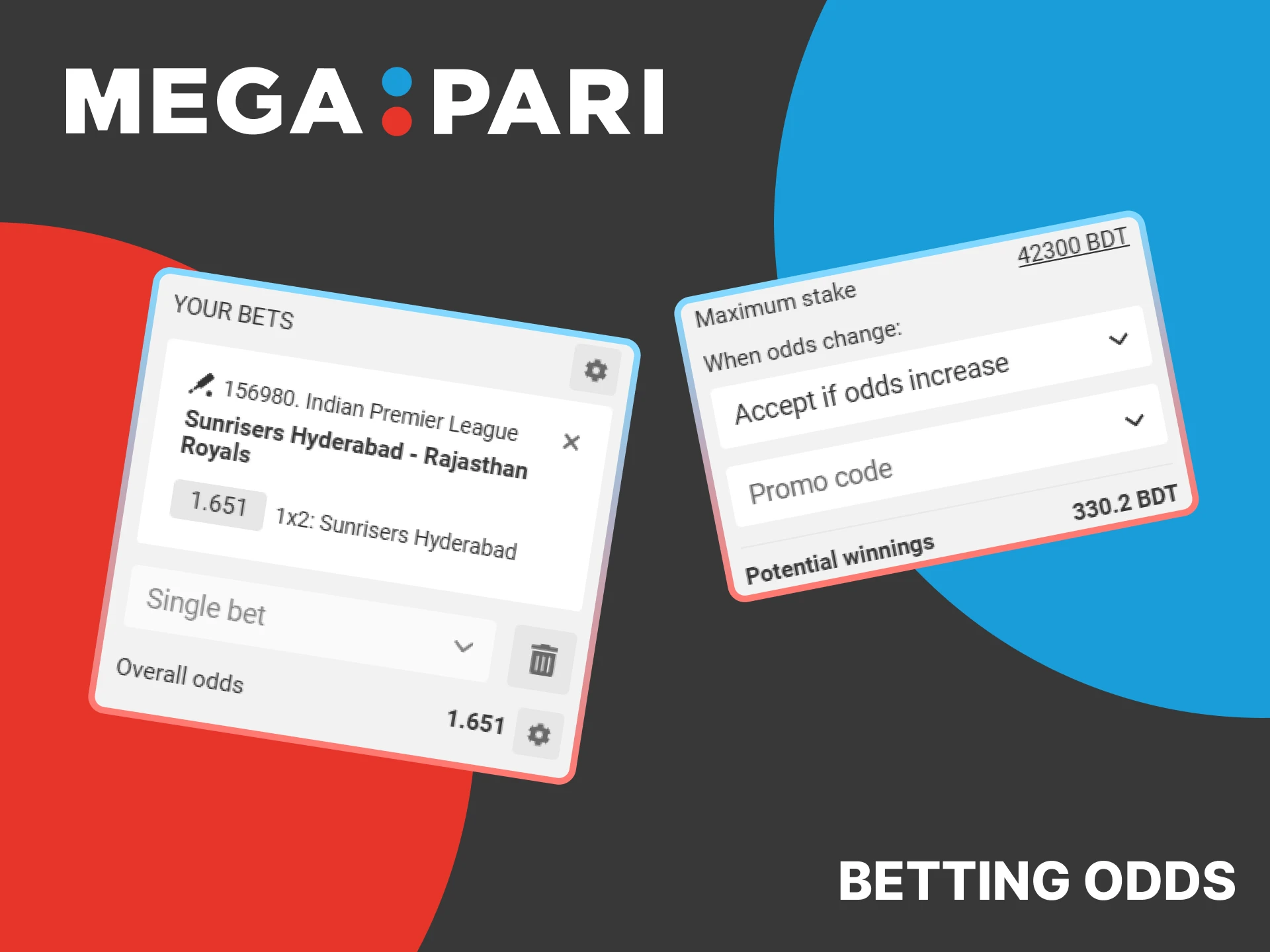 Find out about MegaPari betting odds.