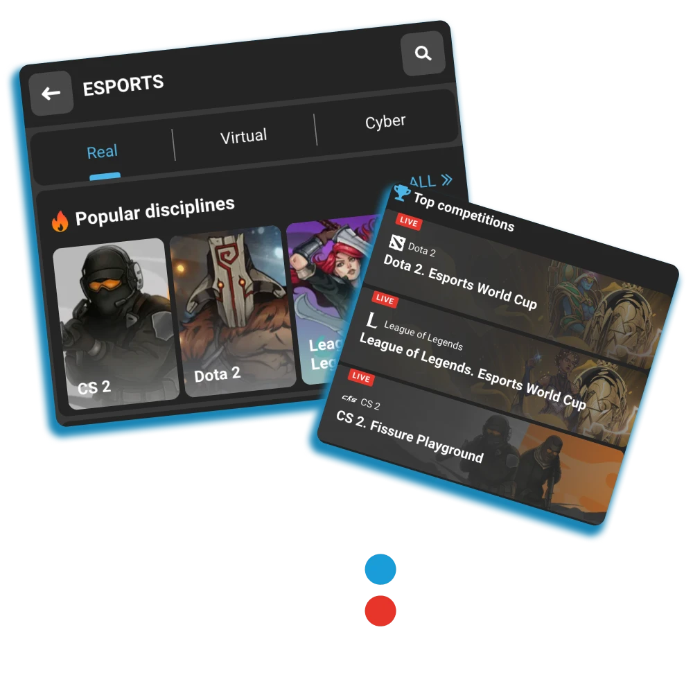 Bet on top esports titles like League of Legends and Dota 2 at MegaPari, with high odds and fast payouts in Bangladesh.